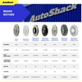 thumbnail image 3 of AutoShack Front & Rear Brake Rotors Ceramic Brake Pads | Replacement For 2003 Cadillac Seville 4.6L V8 FWD | 12-PC Brake Kit, 3 of 4
