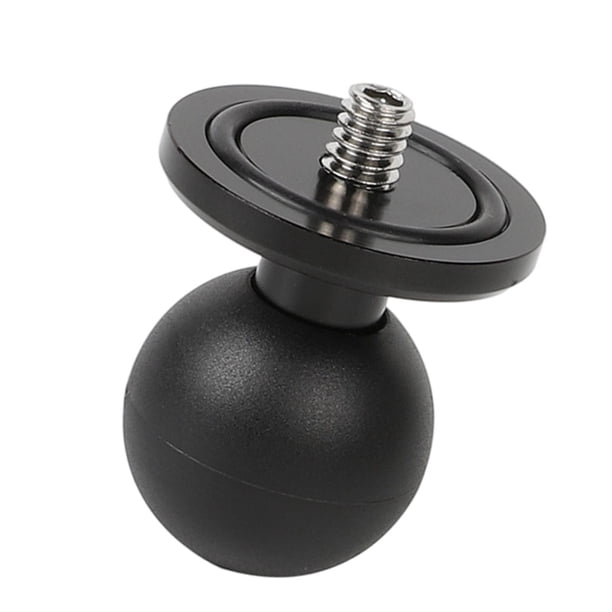 Soporte de abrazadera de fría de 25 mm, con soporte de adaptador de de cámara DSLR de rosca de 1/4 ", de cámara de acción para x2