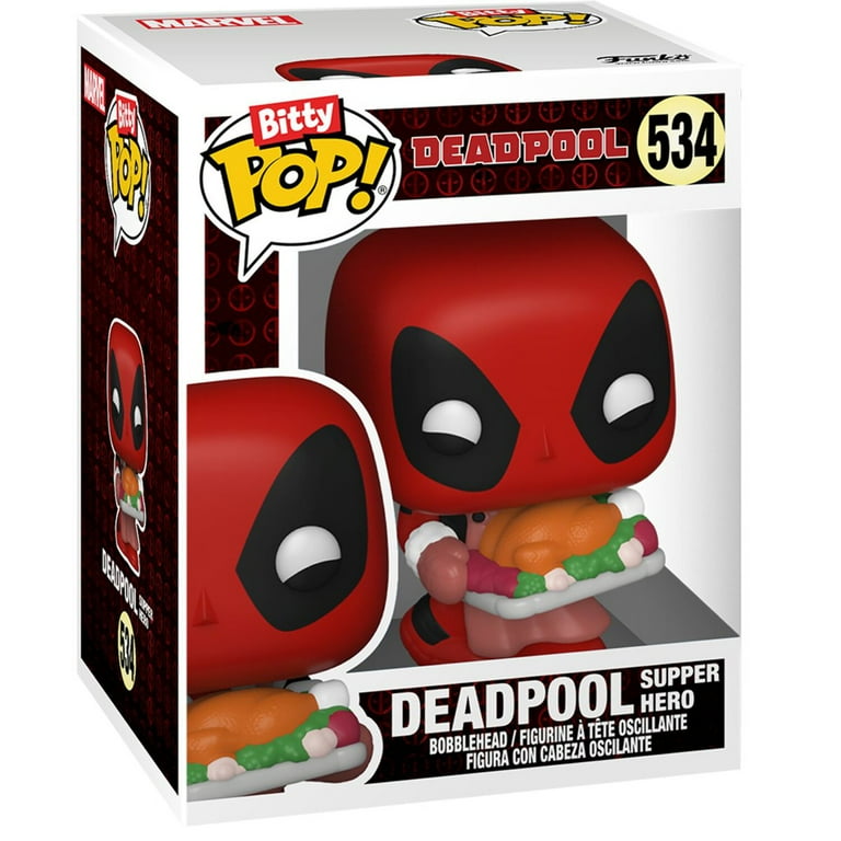 【中古】開封)２点セット FUNKO BITTY POP DEADPOOL 4-PACK[22][240022196252] Funko Bitty POP: Deadpool Bathtime Funko Bitty Pop! Mini