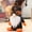 Orange, variant on Agiferg Halloween Forest Man Holding A Sign Faceless Doll Doll Decoration Venue Layout Props Doll