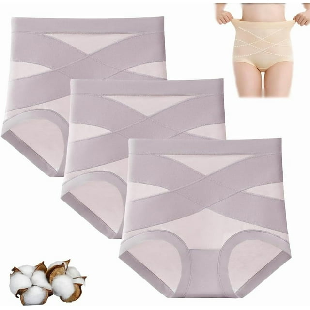 Mayaloom Leakproof Panties with Tummy Control - High Waisted Shaping Underwear for Women, Dove Loom Panties Leak Proof Tummy Control, Ultimate Comfort & Secure Coverage for Daily Wear