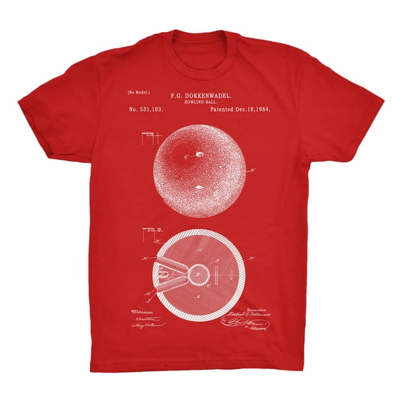 Bowling Patent 100% Cotton Premium T-Shirt