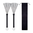 thumbnail image 2 of braveheart 2 Pcs Brosses à Tambour Rétractables pour Débutants, 2 of 6