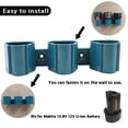 thumbnail image 4 of Support de Batterie Support de Batterie Durable Support Fixe pour Établi Mural, 4 of 9