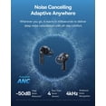 thumbnail image 2 of Baseus BP1 Pro Wireless Earbuds, Hi-Res Audio, Adaptive ANC, 55H Playtime, 6 Mics, IP55 Water-Resistant, Bluetooth 6.0, In-Ear Headphones with Charging Case, 2 of 8