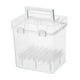 thumbnail image 5 of Estuche organizador de marcadores con asa, contenedor de almacenamiento impermeable. 48 ranuras, 5 of 9