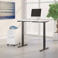 thumbnail image 7 of bush business furniture move 60 series height adjustable standing desk with storage, 7 of 7