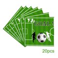thumbnail image 3 of Footballs Party Supplies Green Football Ball Theme Paper Cup Plate Tableware, 3 of 7
