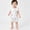 F-White Clouds, variant on Emy Dola Newborn Baby Girls Snap-up Rompers 100% Cotton Toddler Infant Flutter Short Sleeve Bodysuit For 0-24M,1pcs