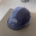 thumbnail image 5 of PRINxy Men's 5-Panel Short Brim Workwear Baseball Cap, Mountain Embroidery Lightweight Sun Hat for Hiking & Outdoor Sports Blue, 5 of 6