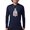 Navy, variant on - Pi Sigma Epsilon Colored Crest Long Sleeve T Shirt - Mens Hooded Shirt