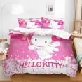 thumbnail image 1 of Hot Hello Kitty Comforter Cover Set Bedding Set Digital Printed Bedding Suit EU/US Size Spring Comfortable Household Supplies, 1 of 7