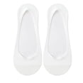 thumbnail image 5 of qolati No Show Socks for Womens Soft Stretchable Non Slip Low Cut Footies Hidden Invisible Liner Socks Flats Boat White, 5 of 5