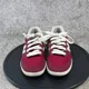 thumbnail image 2 of New Balance Shoes Mens Size 10 D 425 Athletic Sneaker Red Suede, 2 of 5