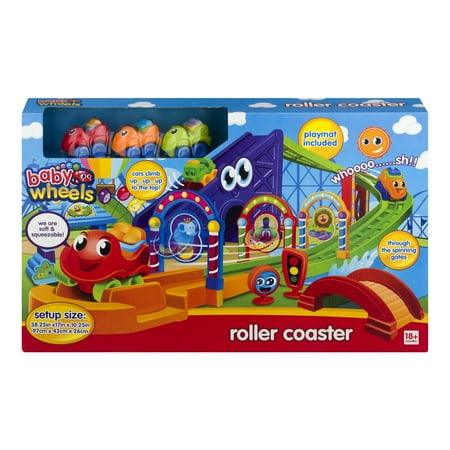 Pavlovz Toyz My First Roller Coaster Playset - 24pc