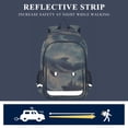 thumbnail image 5 of FORMRS Unisex School Backpack 17" Student Travel Bag with Laptop Compartment, Beige Floating Whale, 5 of 7