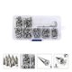 thumbnail image 3 of 100 Sets Punk Spike Replacement Alloy Screw Back Stud DIY Clothing Accessories, 3 of 3