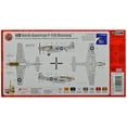 thumbnail image 3 of Airfix Model Airplane Kit Gift Set - A01004B North American P-51D Mustang, Plastic Plane Model Kits for Adults & Kids 14+, Skill Level 1, 1:72 Scale WW2 Military Aircraft Models for Beginners, 3 of 3