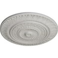 thumbnail image 3 of Ekena Millwork 26 5/8"OD x 2 1/4"P Christopher Ceiling Medallion, Hand-Painted Ultra Pure White, 3 of 5