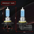 thumbnail image 3 of BSBSDJB For Chevy C1500 1988-1999 Halogen Headlight High Low Beam Bulbs 4200K, 3 of 17