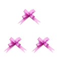 thumbnail image 1 of Naiovety 200 Pieces Packing Pull Bow Ribbons Present Party Style Decor DIY Wrapping Decoration Reusable Supplies for Birthday Saving Time Type1 NO1, 1 of 6