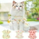 thumbnail image 1 of Vestido Floral de Seda de Hielo para Mascotas, Mono para Gatos y Perros, Ropa Fresca de Verano con Estampado Floral para Gatos., 1 of 7