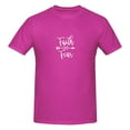 thumbnail image 5 of Faith Over Fear Men'S Basic Short Sleeve T-Shirt Fuchusia Large, 5 of 5