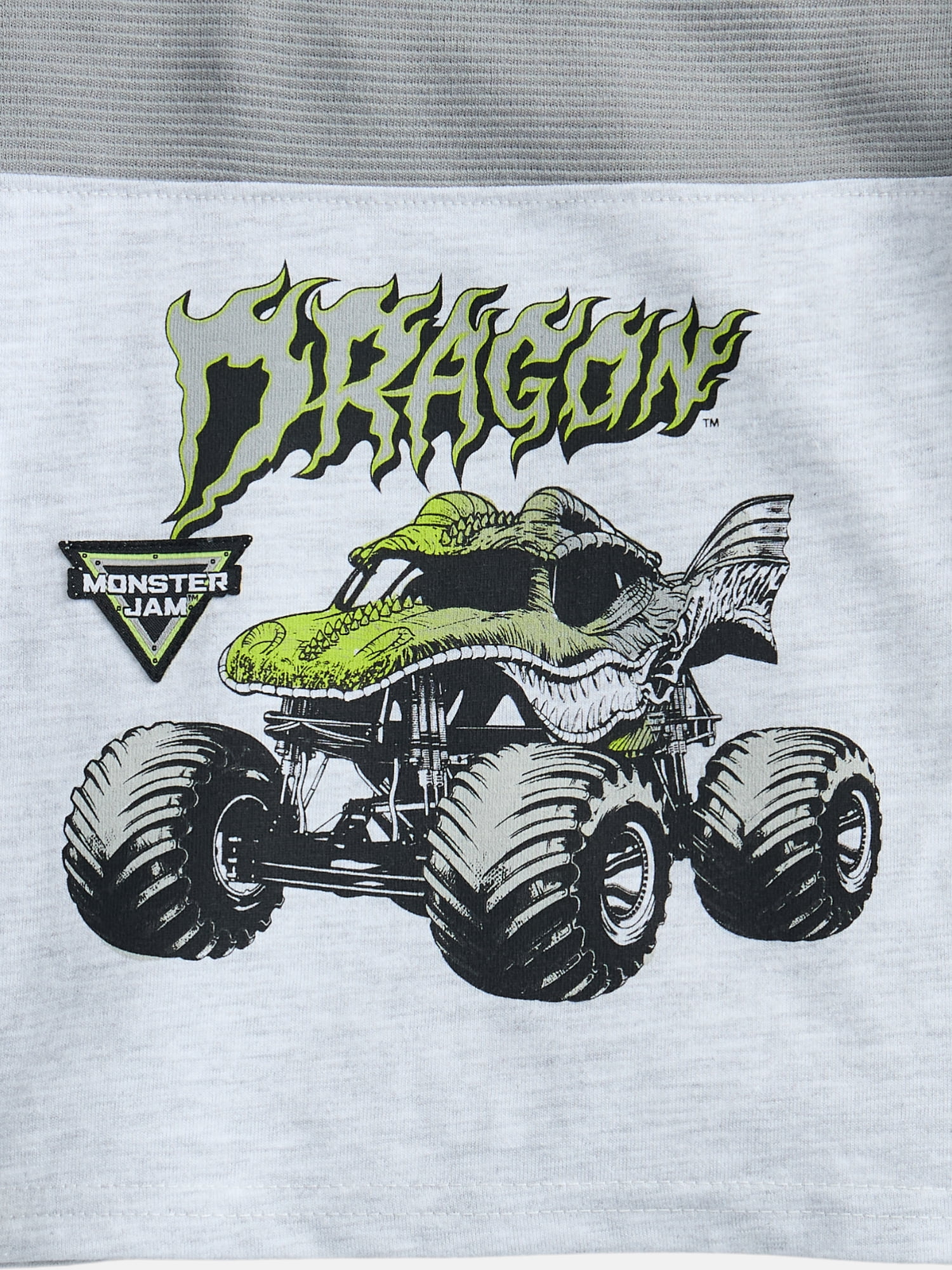 Monster Jam Baby Boys Graphic Tee and Matching Shorts Set, 2-Piece, Sizes 0/3M-24M