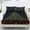 Christmas Glow Tree, variant on Yspwyqan Christmas Gingerbread Man King Size Fitted Sheet Set, Soft Cozy Bedding Set with 2 Pillowcases, Cute Gingerbread, No Flat Sheet for Kids Adults Holiday Decor