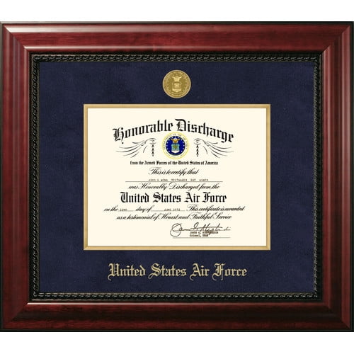 Patriot Frames Air Force Discharge Executive Picture Frame