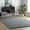 Gray, variant on nuLOOM Daniela Farmhouse Chunky Jute Area Rug, 6' Square, Natural