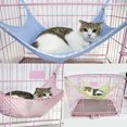 thumbnail image 2 of UDIYO Cat Kitten Puppy Pet Ventilation Mesh Comfortable Hanging Cage Hammock Bed, 2 of 7