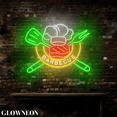 thumbnail image 4 of Glowneon Barbecue Logo Led Light, Barbecue Grill Bar Restaurant Decor, 4 of 5