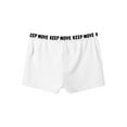 thumbnail image 2 of TTAO Girls Sports Bottoms V-front Elastic Waistband Boyshorts Gym Workout Exercise Boxer Shorts Ivory 6, 2 of 5