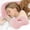 Light Pink, variant on Ear Piercing Pillow with an Ear Hole, Cotton and Polyester Side Sleeping Pillow for CNH and Ear Pain Ear Inflammation Pressure Sores for Side Sleepers, Ear Guard Pillow