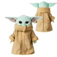 thumbnail image 1 of Disney Star Wars Yoda Plush Toys The Mandalorian Peluche Grogu Comfortable PP Cotton Kawaii Room Decor Toys For Children Gifts zhangyuxiang LED, 1 of 2