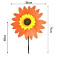 thumbnail image 5 of Sunflower 𝐋awn 𝐏inwheels Wind 𝐒pinners Large Windmill 𝐏inwheel for Garden,Yard, Party Outdoor Decor (Sunflower Pinwheels), 5 of 6