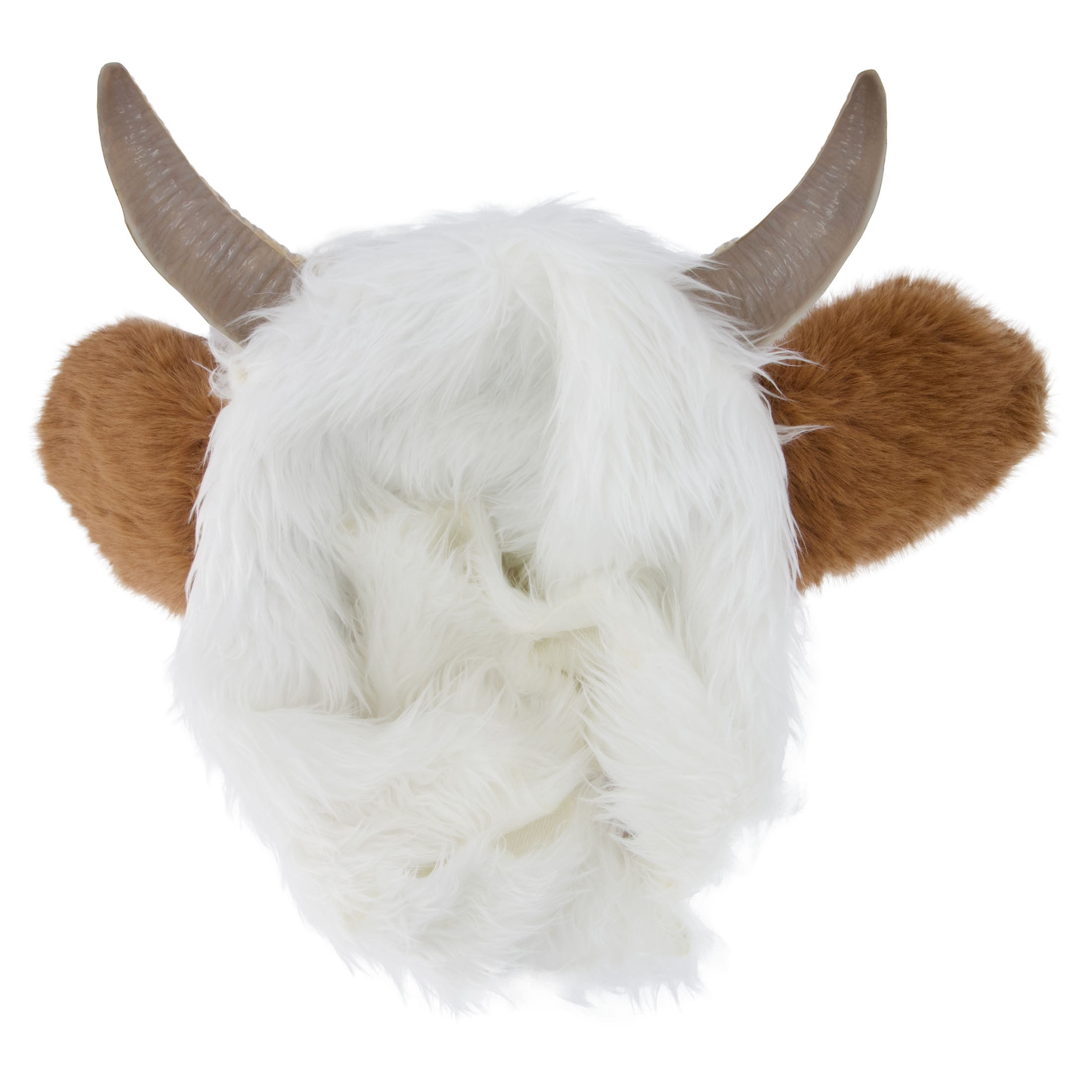 Animalistic Cow Mask Costume Accessory for Adults, Brown and White, Halloween by Way To Celebrate