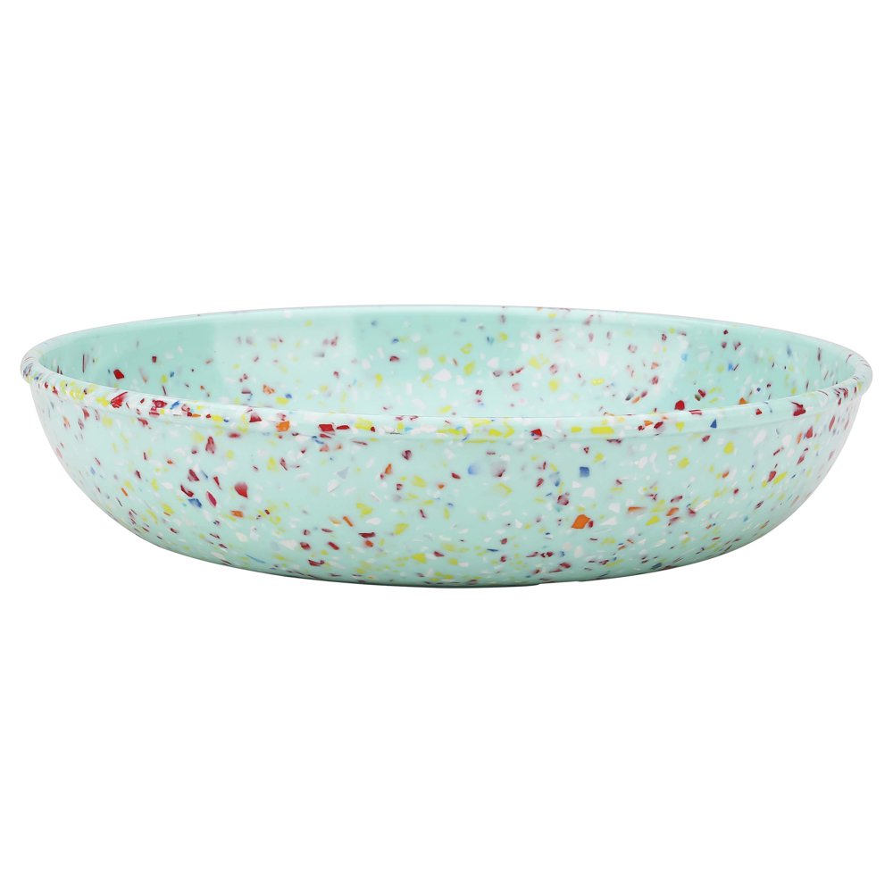 Zak 8" Confetti Mint Design Pasta Bowls
