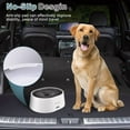 thumbnail image 5 of Dog Water Bowl No Spill 2L/70oz Spill Proof Dog Water Bowl Slow Water Feeder for Dogs No Splash Pet Water Bowl Dispenser for Messy Drinkers Vehicle Travel Dog Water Bowl,BPA Free, 5 of 5