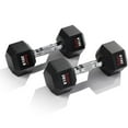thumbnail image 1 of Sunny Health & Fitness Core Fit Hex Style Dumbbell 20 LBS- SF-DB03, 1 of 6