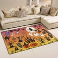 thumbnail image 2 of Coolnut Lightweight Non Slip Carpet Mats 60 x 39 inch (5'x 3'3"), Area Soft Rugs Floor Mat Rug Decoration for Kids Room Living Room Halloween Symbols, 2 of 6