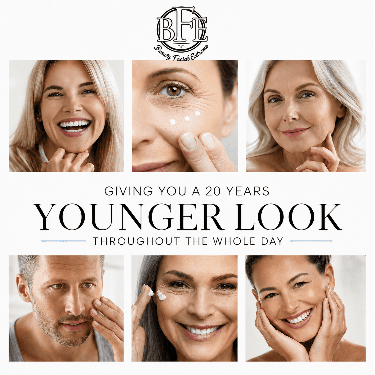Instant Eye Tightener Cream - Reduces Under Eye Puffiness, Bags, Dark Circles. Lift Technology to Tighten & Firm Sagging Skin Around Eyes. Smooths Away Crow’s Feet, Fine Lines & Wrinkles.