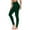 Green 3, variant on FAIWAD Leggings for Women High Waisted Slim Stretchy Ankle Length Pants Casual Workout Running Yoga Tights