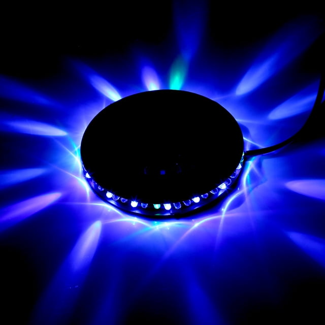 Spptty RGB Stage Light,5W 48LED Sunflower Rotating RGB Stage Light bar DJ Disco Party Pub wall Light, Stage Light