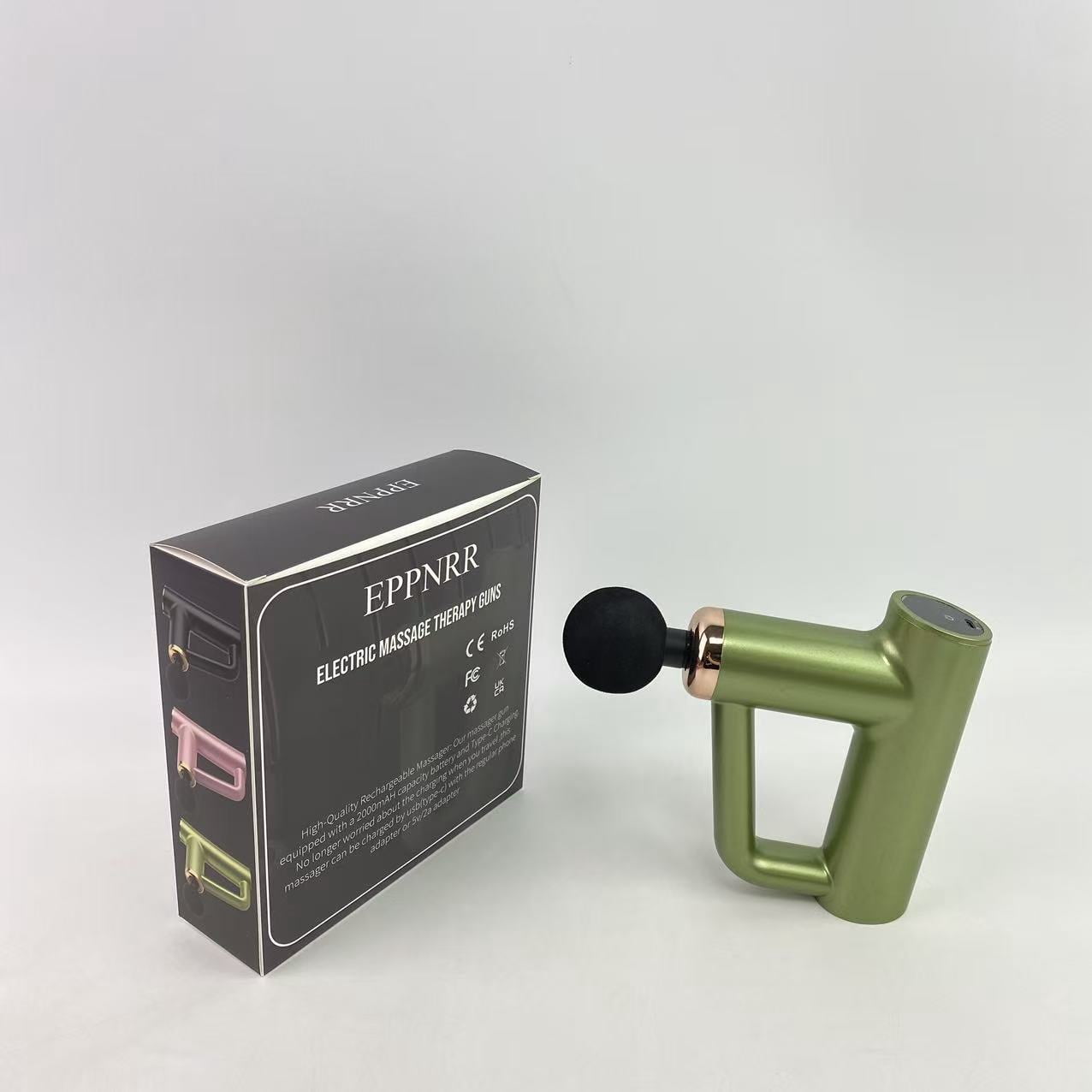 EPPNRR Electric massage therapy guns,Deep Tissue Percussion Massager for Athletes,Handheld Body Back Muscle Massager Gun