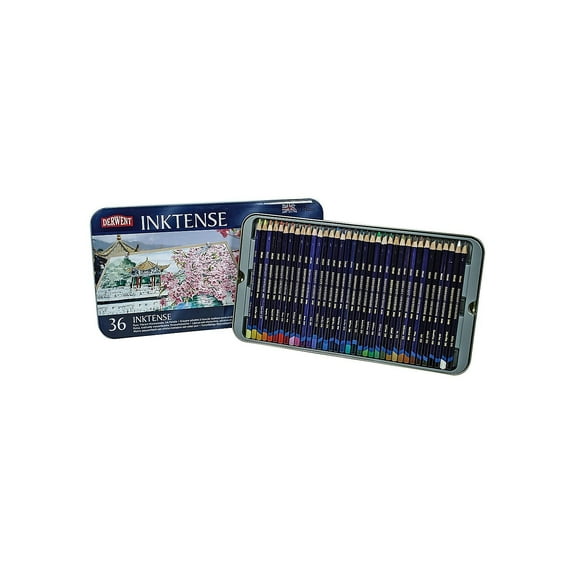 Derwent Inktense Pencil 36-Color Tin Set