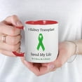 thumbnail image 3 of CafePress - Kidney Transplant Survivor Mug - 11 oz Ceramic Mug - Novelty Coffee Tea Cup, 3 of 3