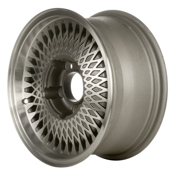 Remanufactured Machined and Painted Charcoal Aluminum Wheel 15 x 7 fits 1991-1996 Chevrolet Caprice