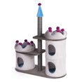 thumbnail image 3 of Prevue Pet Kitty Power Paw's Plush King's Court Multi-Level Cat Tree With Condos, 3 of 3